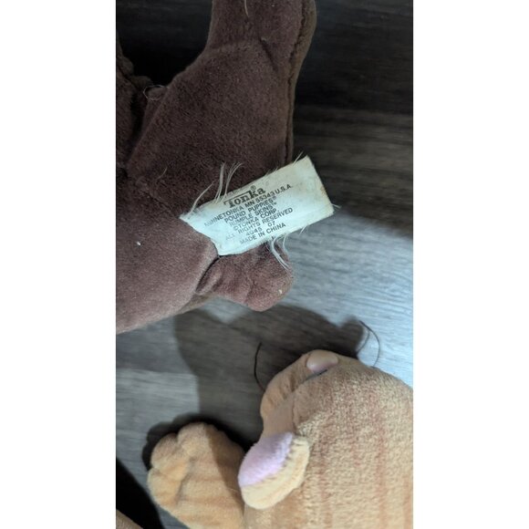 Tonka Pound Puppies & Purries Plush Lot Of 4 Collectible Dog Cat Toys Vintage 19 - Picture 10 of 10